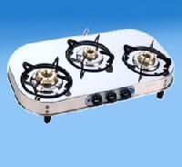 stainless steel three burner gas stoves