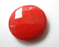 Natural Red Round Coral