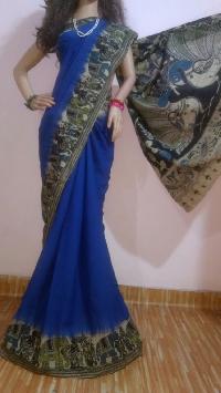 Kalamkari Silk Cotton Sarees