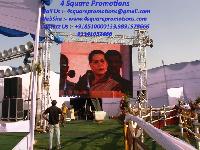 outdoor led screen on rental