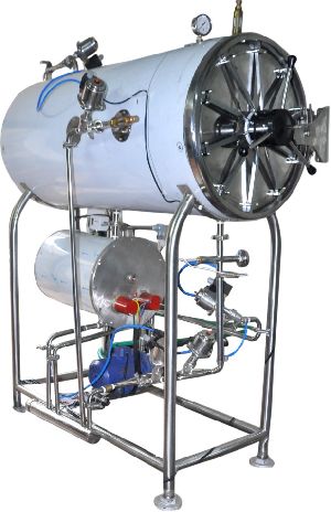 HORIZONTAL CYLINDRICAL STEAM AUTOCLAVE