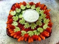 vegetable trays