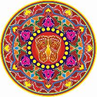 rangoli sticker