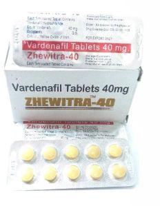 Zhewitra 40 Mg Tablets