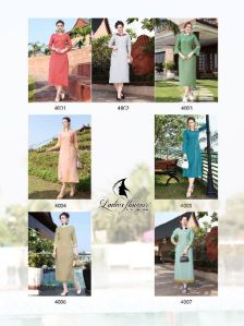 NAAZ latest Rayon Kurti catalog