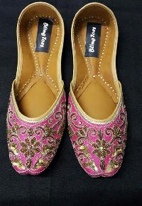 Royal Pink Jutti