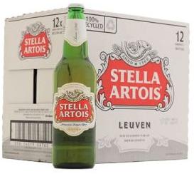 Stella Artois Bottles 12 x 330ml