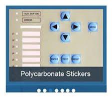 polycarbonate sticker