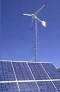 Solar wind turbine Hybrid Energy  for  Domestic  usage