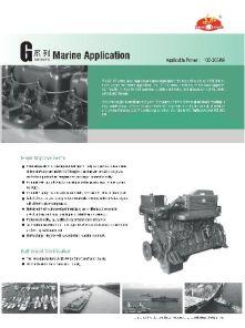 Marine Diesel Propulsion Engine