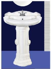 Plain Pedestal Wash Basin