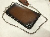 Leather Chain Wallet