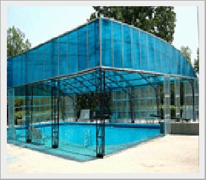 Fiberglass Swimming Poll Sheds