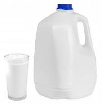plastic milk bottles