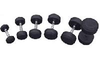 Rubber Coted Dumbbells