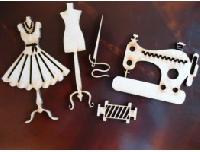 MDF Laser Cut Sewing Kit Cutouts