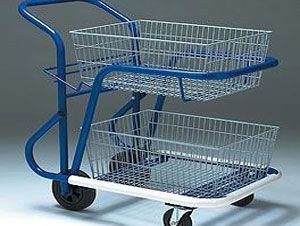 shopping trolleys