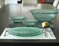 glass dinnerware