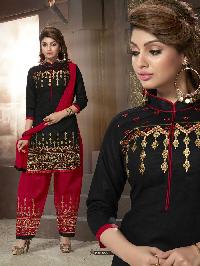 Ladies Flavour Presents Black Salwar Suit