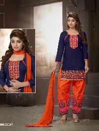 Ladies Flavour Presents Blue Salwar Suit
