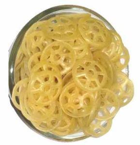 Yellow Wheel Shaped Fryums