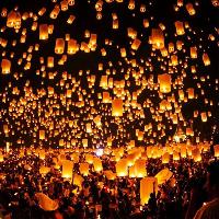 Bamboo Sky Lantern