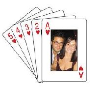 customized playing card