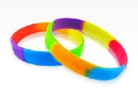 Multi Color Silicone Wristbands