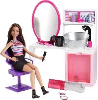 Barbie Sparkle Style Salon toy