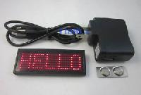 Programmable Scrolling Red LED Name Badge