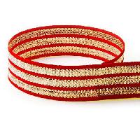 Fancy Woven Stripe Ribbon