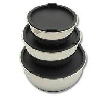 Metal Bowl Rubber Caps