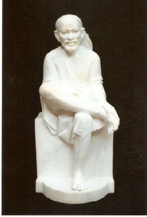 Sai Baba Marble Statue