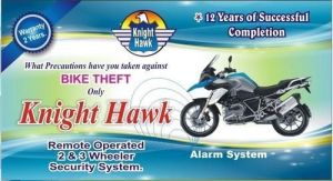 Remote Operated Two Wheeler Security System