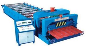 roof tile machine