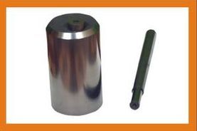 Yasui Sulthai Graphite Crucible & Stopper Rod Set