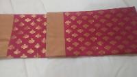 Chanderi saree with heavy zari