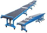 telescopic roller conveyor