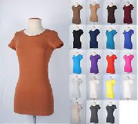 Ladies Round Neck T-shirts