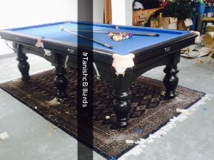 antique pool table