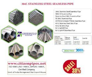 304L stainless steel Seamless Pipe