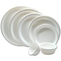 round plastic plate