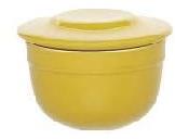 round butter pot