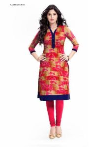 K-31 Breeze Red Kurti