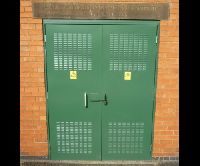 substation door