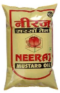 Mustard Oil (neeraj Band - Pouch) 1 Ltr.