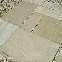 Raj Green Sandstone Pavings