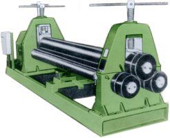 Pyramid Type Bending Roller