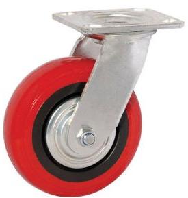 Revolving PU Caster Wheels (6x2)