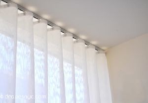 Ripple Fold curtains